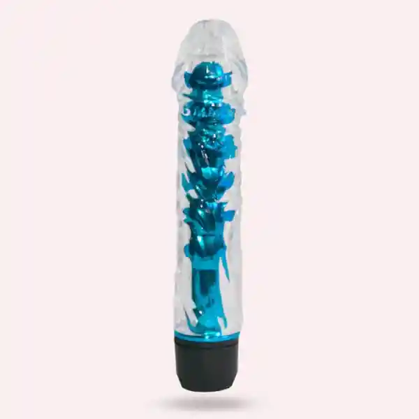 Pilow Liso – Dildo Vibrador De Superficie Suave | 16 Cm X 3.5 Cm | Abs + Gel Flexible | 1 Modo De Vibración
