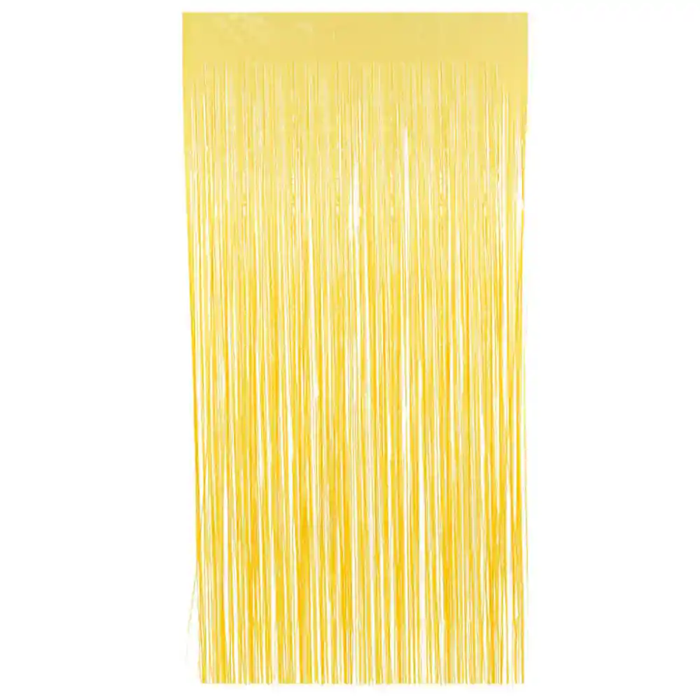 Cortina Amarilla Mate X 1 Und