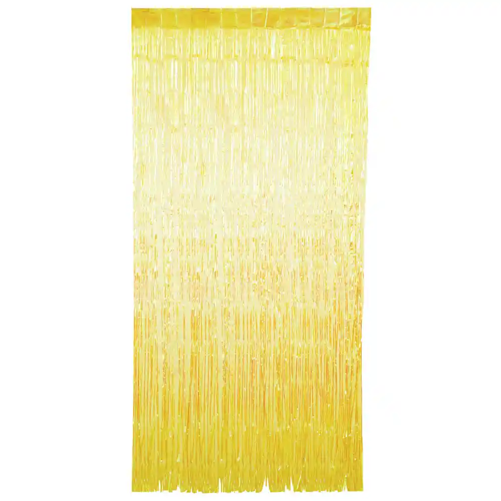 Cortina Amarillo Tornasol X 1 Und