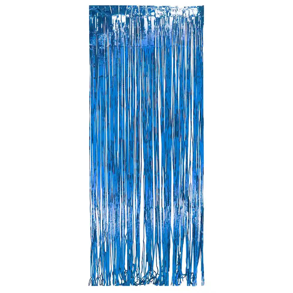 Cortina Azul Rey Mate X 1 Und