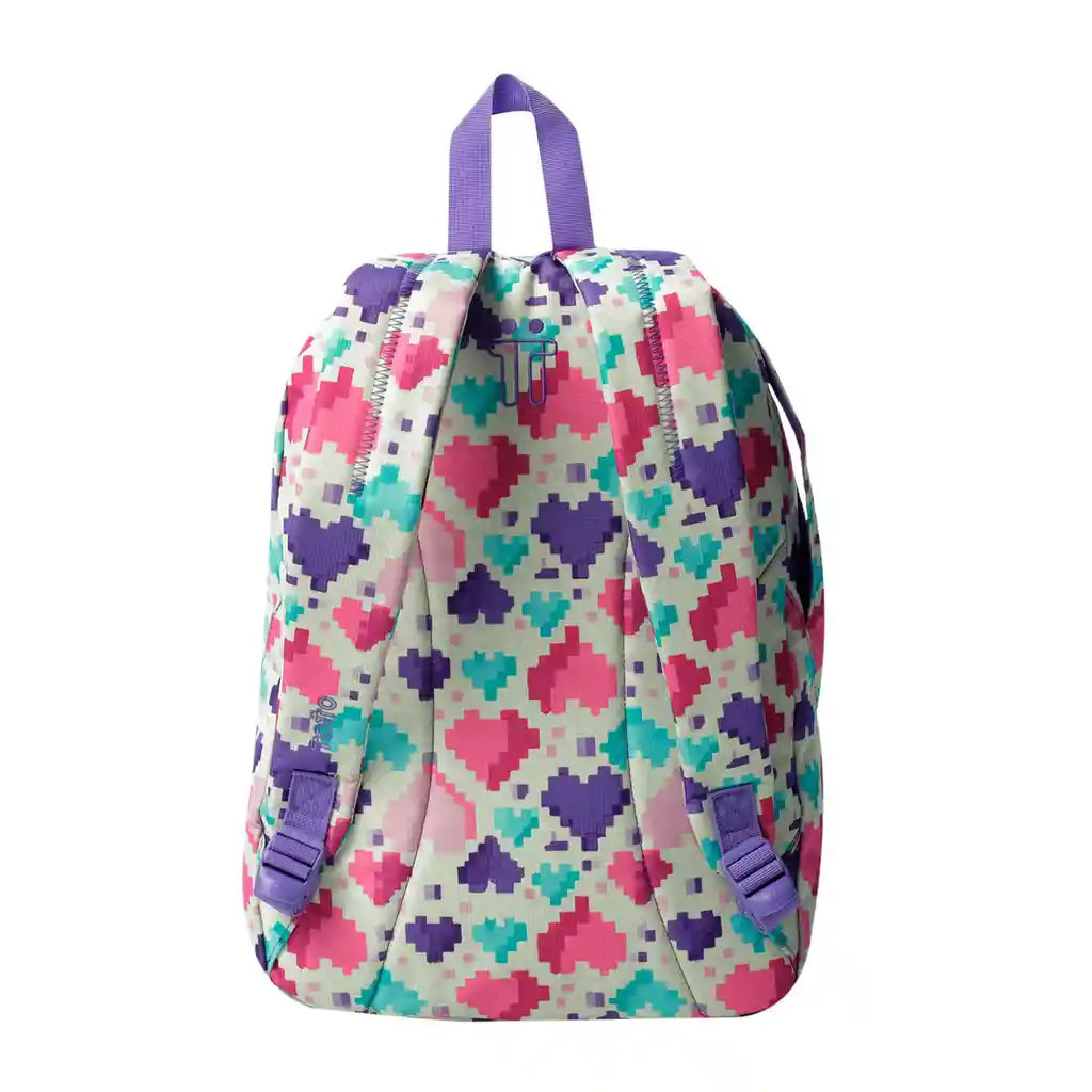 Morral Universitario Ometto Blanco Mujer