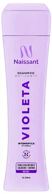 Matizane, Mascarilla Para El Cabello, Violeta, Naissant, Intensifica El Violeta, Sin Sal, 300.