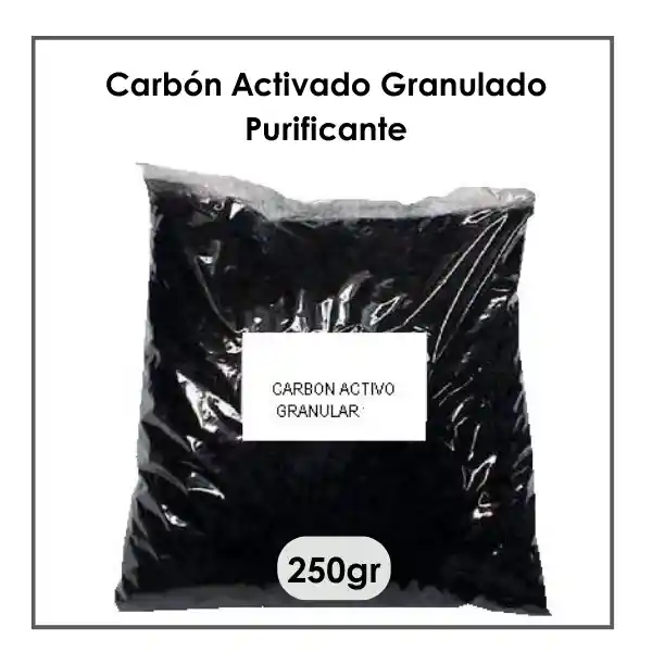 Carbon Activado Granulado Purificador 250gr