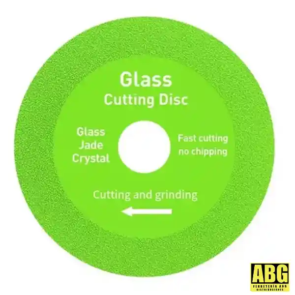 Disco Corte Vidrio Y Cerámica Ultra Fino 4\ (115*22*15mm)"
