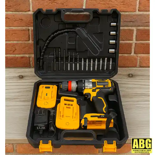 Taladro 2 En 1 De Acople Rápido 48v Drill (estuche Y Accesorios)