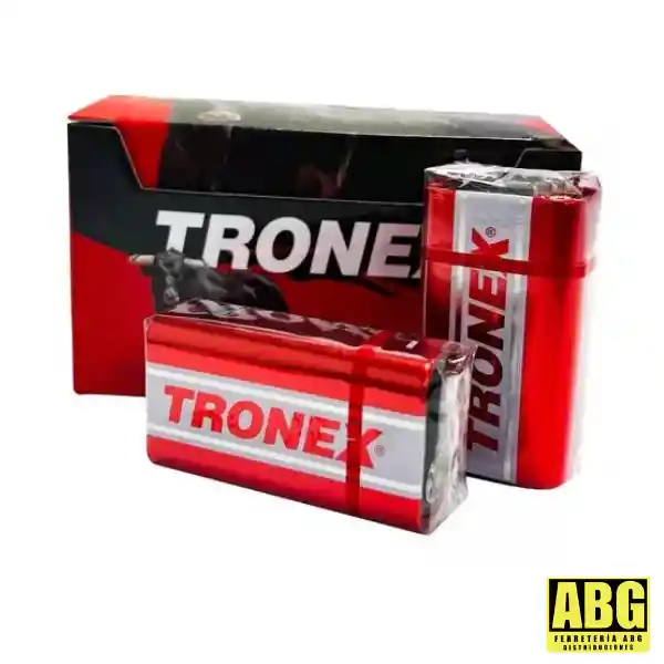 Pila 9v Cuadrada Tronex
