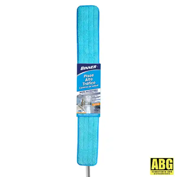 Mopa Profesional De Aluminio Microfibra 90cm Binner