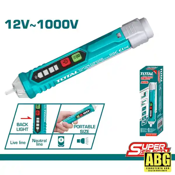 Detector De Voltaje Sin Contacto Total (probador De Corriente)