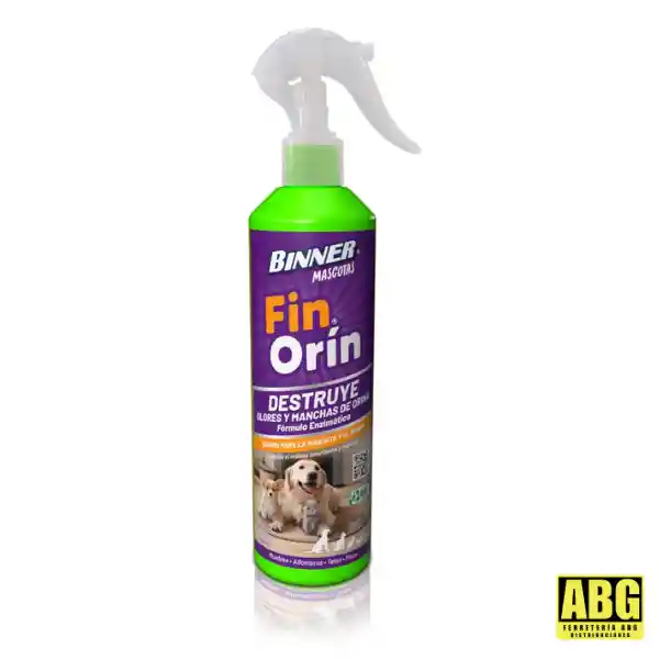 Destruye Olores Y Manchas De Orina Binner Fin Orín 300ml