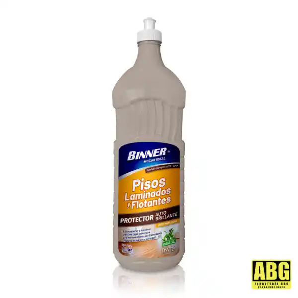 Protector Auto Brillante Pisos Laminados Y Flotantes 1000ml Binner