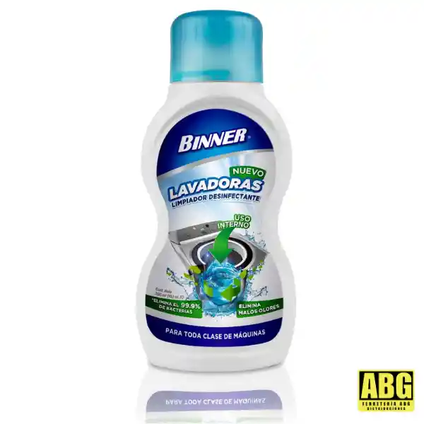 Limpiador Para Lavadoras Desinfectante Binner 300ml