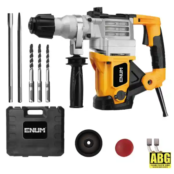 Taladro Rotomartillo Profesional Enum – ¡potencia Total Para Obras Exigentes!