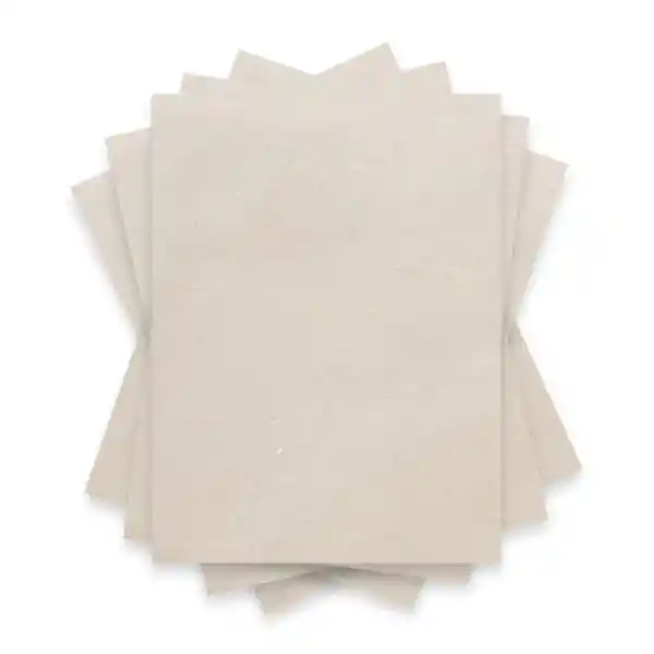 Cartón Paja 1/8 Crema