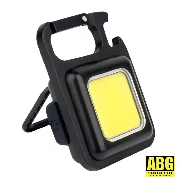 Mini Linterna Lampara Led Imantada Con Mosquetón (varios Modos De Luz)