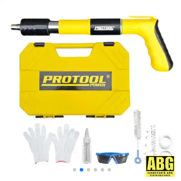Pistola Fijación De Tiros Profesional Protool