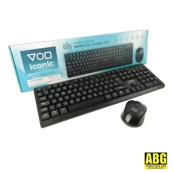 Combo Teclado Y Mouse Inalámbricos Computador (incluye Baterías)