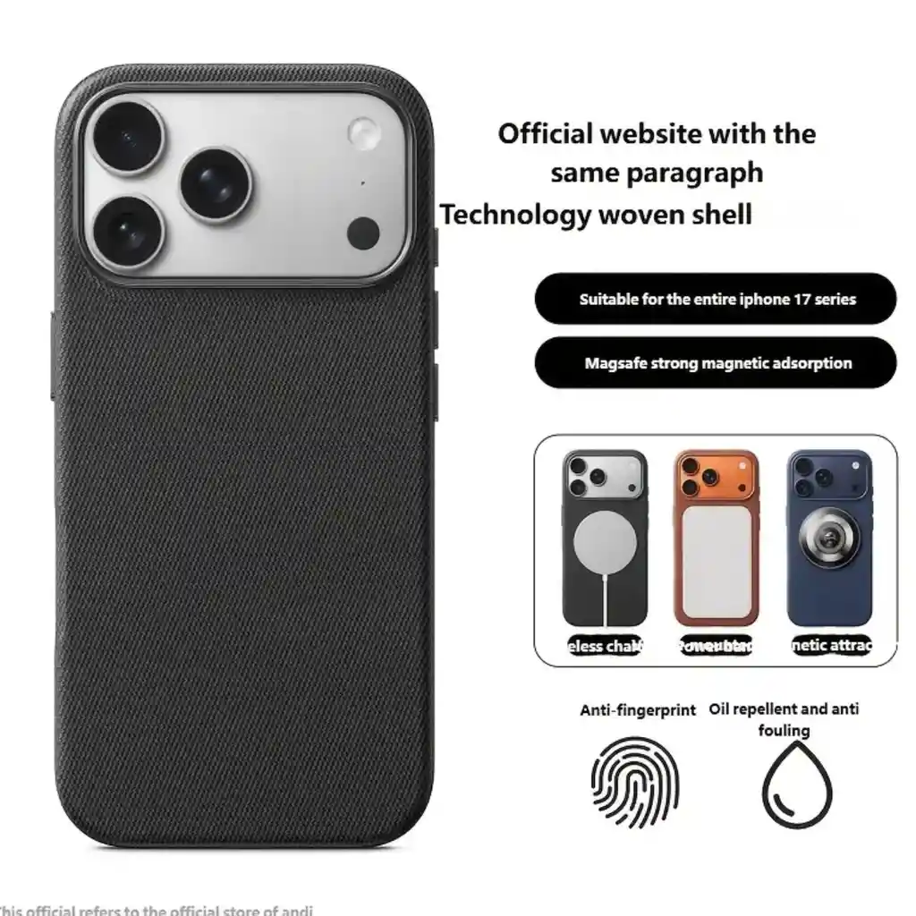 Estuche Magsafe Elite Negro Iphone 17 Pro