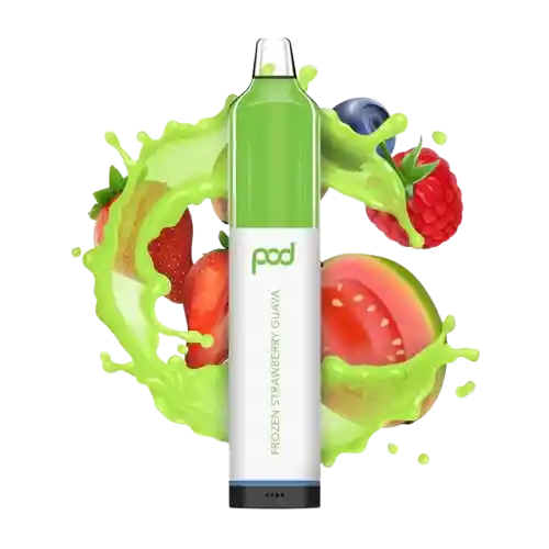 Vape Pod Mesh Second V2 Edition - 5.500 Puff - Frozen Strawberry Guava