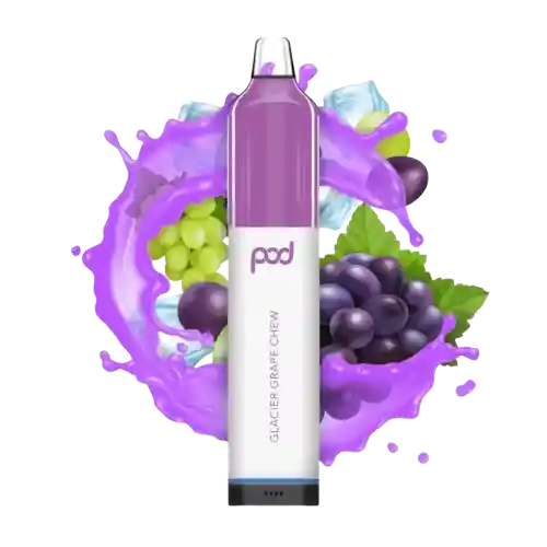 Vape Pod Mesh Second V2 Edition - 5.500 Puff - Glacier Grape Chew