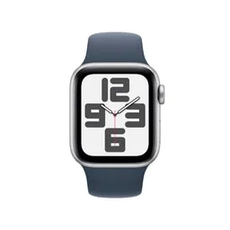 Apple Watch SE Gps Silver Aluminium Case With Denim 40 mm