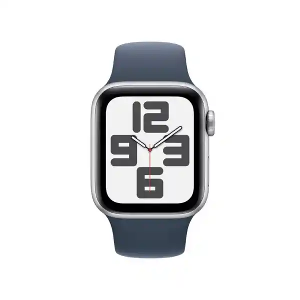 Apple Watch SE Gps Silver Aluminium Case With Denim 40 mm