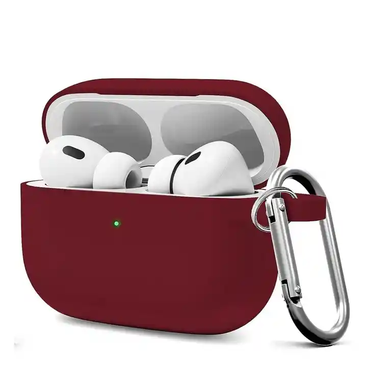 Estuche Protector Airpods Pro 3 Vinotinto
