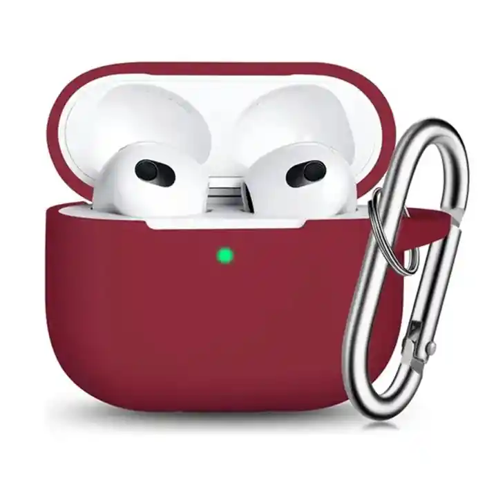 Estuche Protector Airpods 3 Vinotinto