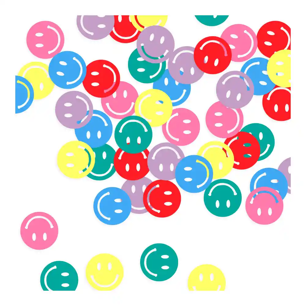 Confeti De Mesa Caritas Felices X 1 Und