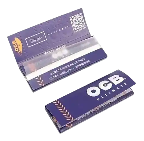 Cuero Ocb Ultimate - Azul - #8 X50 Rolling Papers