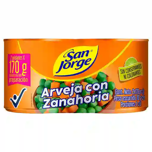 San Jorge Arveja Zanahoria Conservas