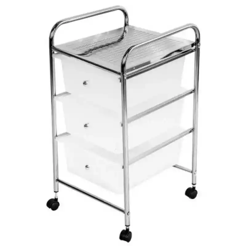 Home Expressions Cajonero Blanco Con Ruedas G184
