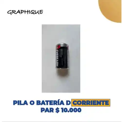 Pila O Batería D Corriente Par