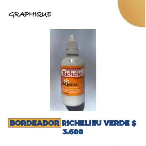 Bordeador Richelieu Verde