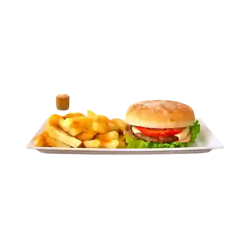 Hamburguesa de Carne & Papas