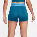 Nike Short W Np Df mr Grx 3In Mujer Azul T.S Ref: FB5448-457