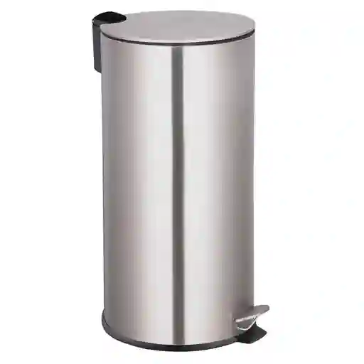 Cotidiana Basurero Pedal Cromado 27 L
