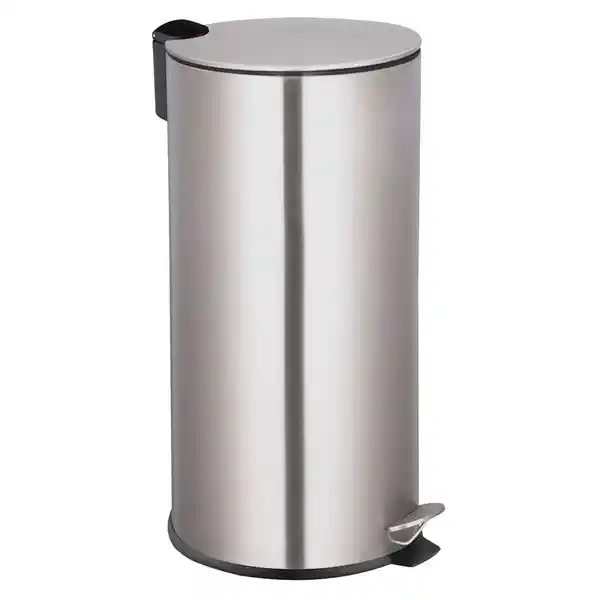 Cotidiana Basurero Pedal Cromado 27 L