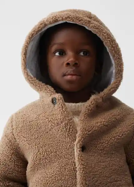 Abrigo Ciro Marron Talla 67 Niños Mango