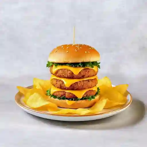 Hamburguesas Apanada