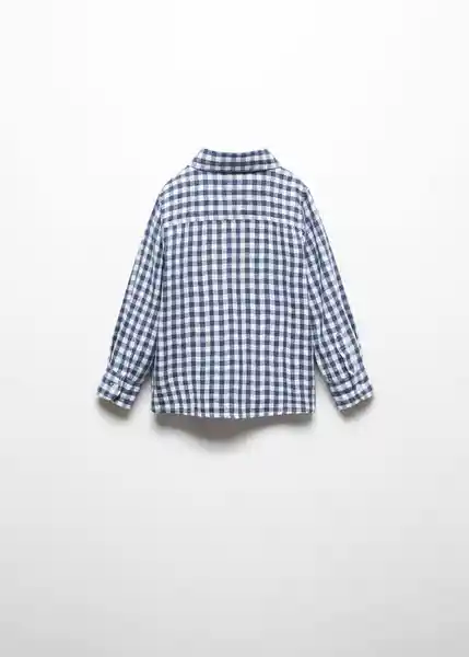 Camisa Theo Porcelana Talla 69 Niños Mango