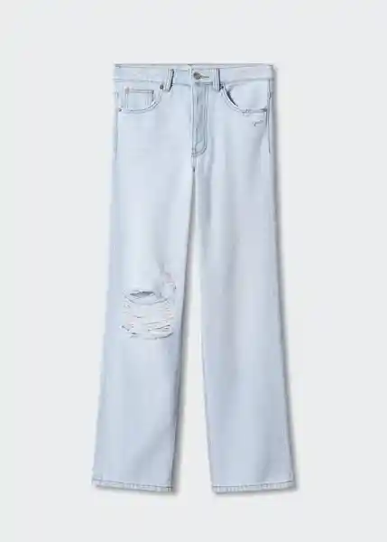 Pantalón Jean Straight Bleach Talla 18 Mango Teen Girl Mango