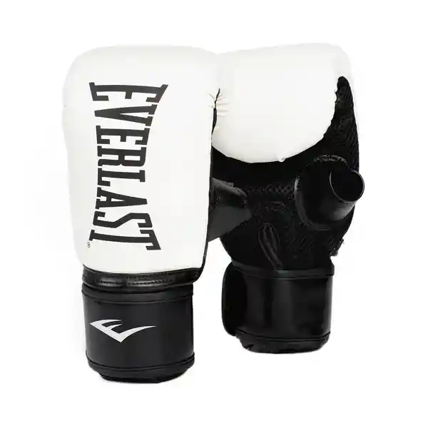 Guantes de Boxeo Elite Cardio Blanco Negro L-XL Everlast