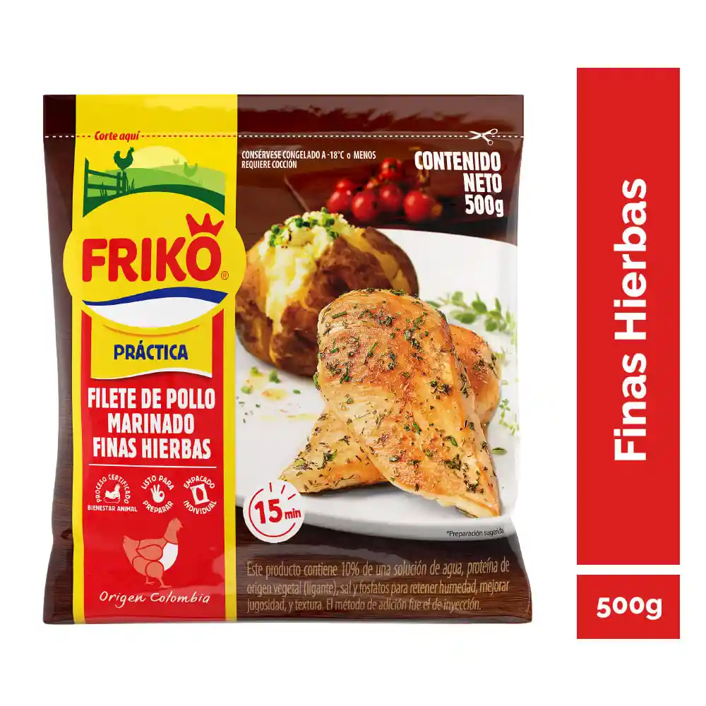 Friko Filetes de Pollo con Finas Hierbas