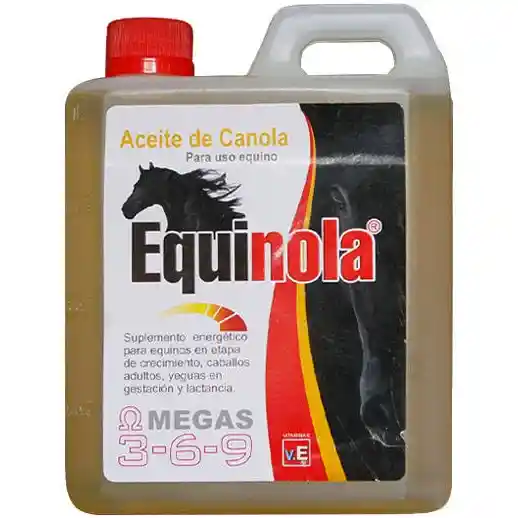 Equinola 4lt Aceite Canola Para Equinos - 4lts