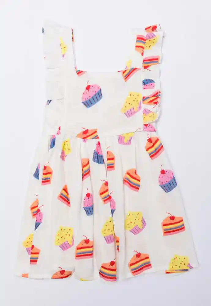 Vestido Manga Sisa 6/9 Meses-estamp 2
