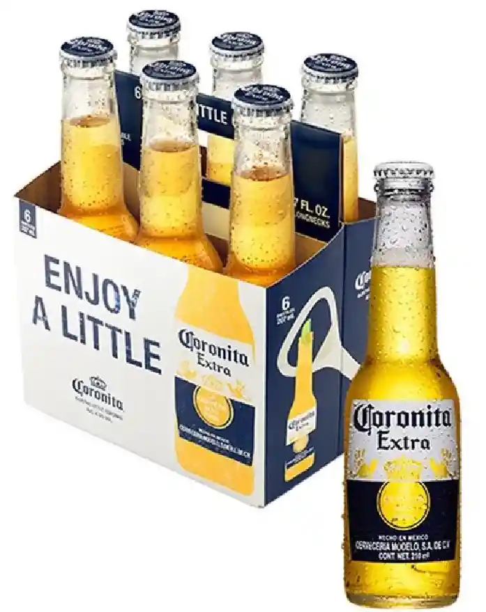 Cerveza Coronita X 6 Unidades