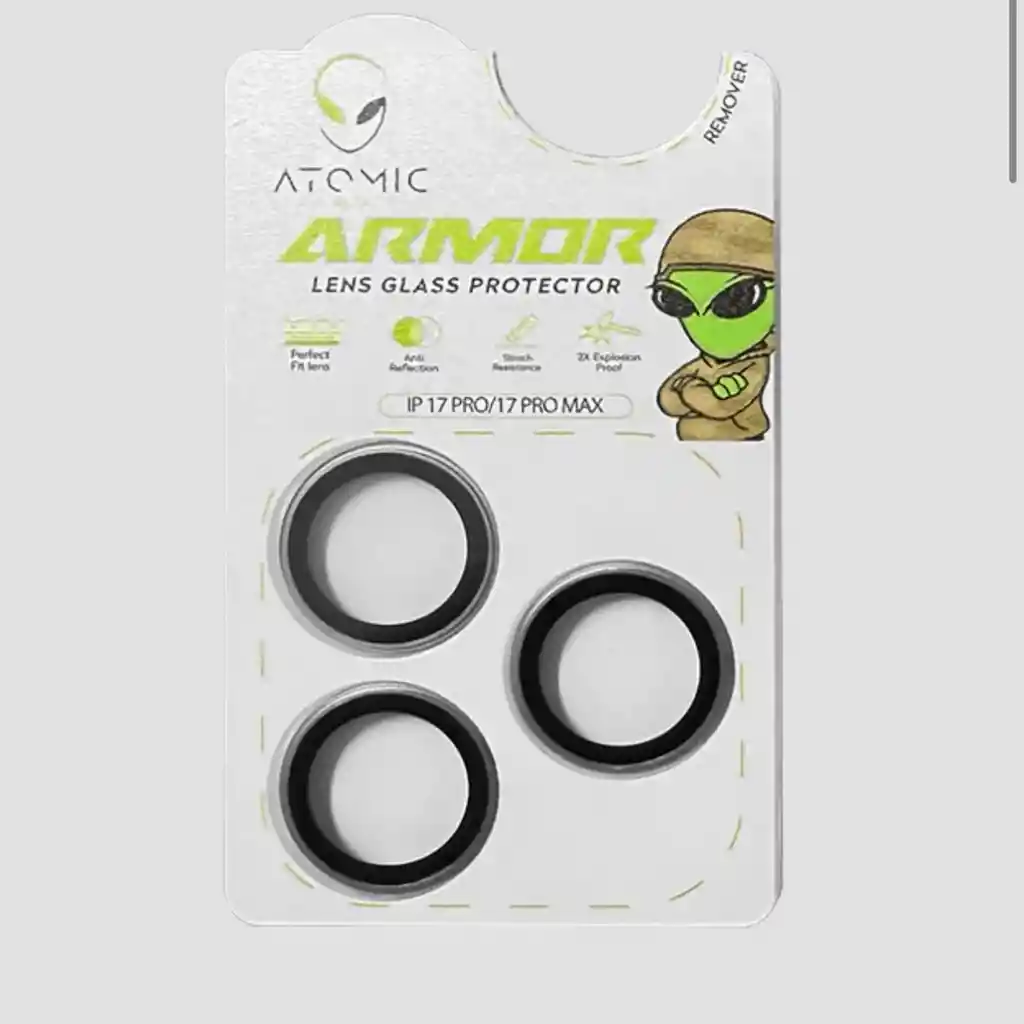 Protector Lente Camara Silver Iphone 17 Pro Max - 17 Pro