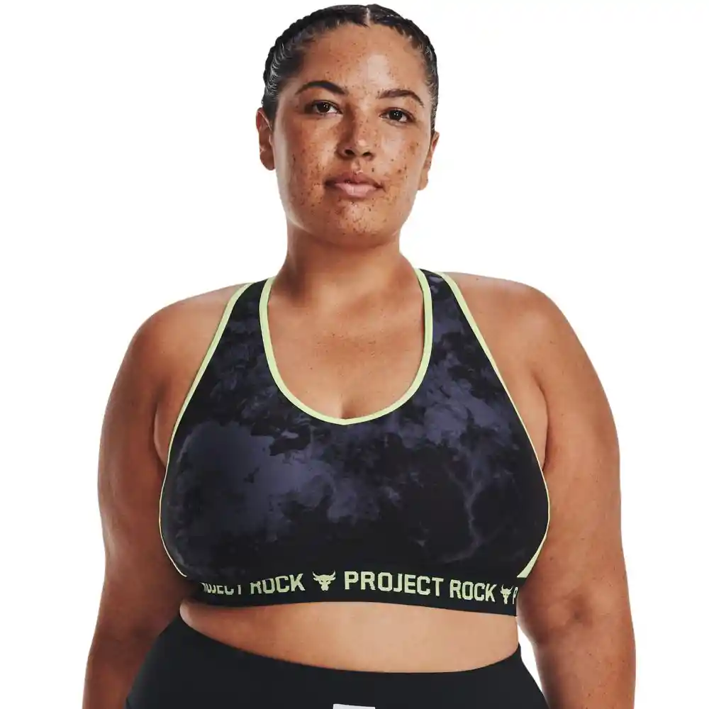 Ua Pjt Rck Crssbk Bra Print Talla Xs Camisetas Negro Para Mujer Marca Under Armour Ref: 1374640-001