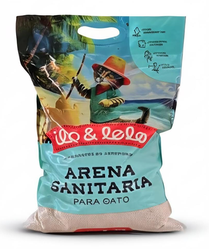 Arena Sanitaria Gatos Ilo & Lelo 4500g
