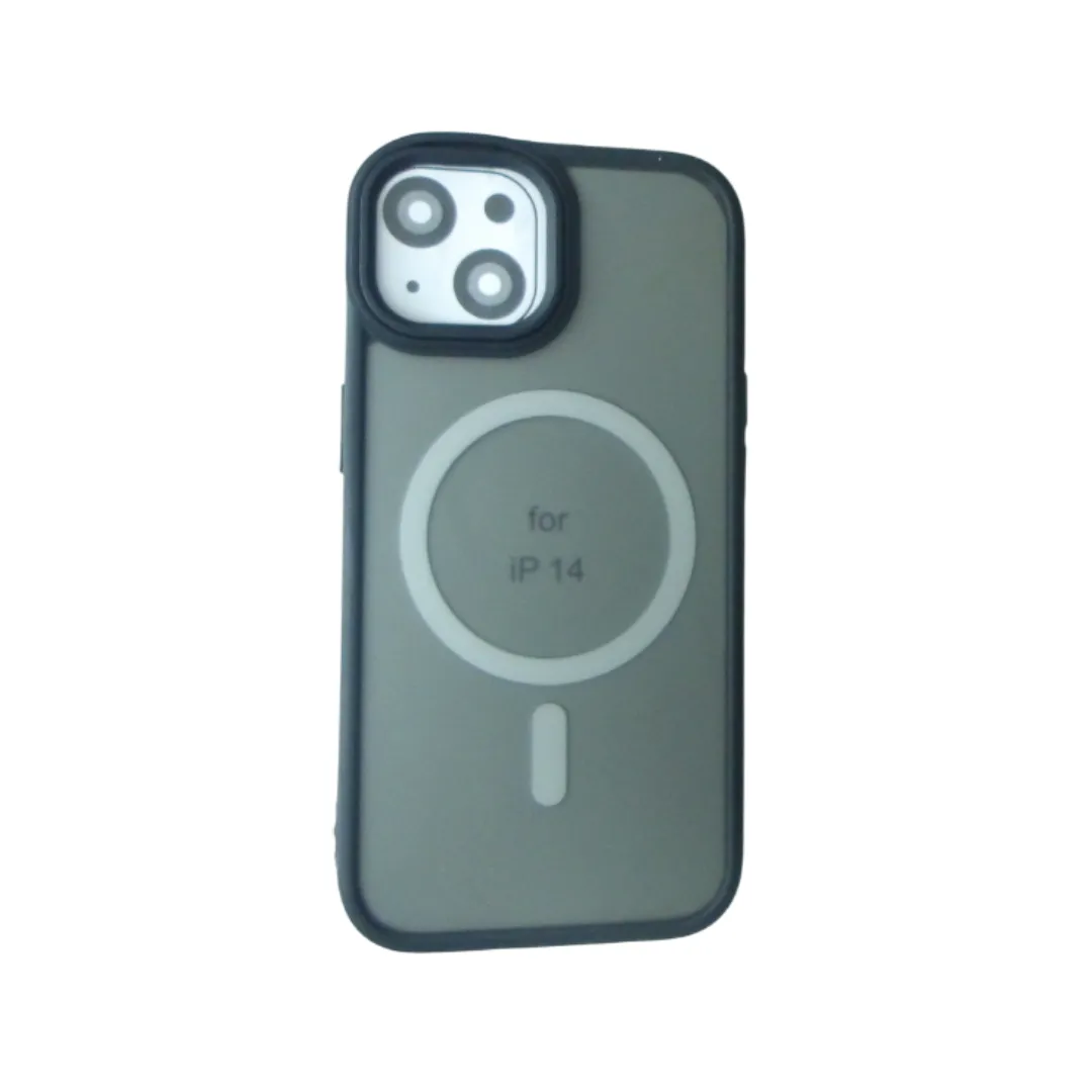 Forro Acrilico Mate Iphone 14 Negro